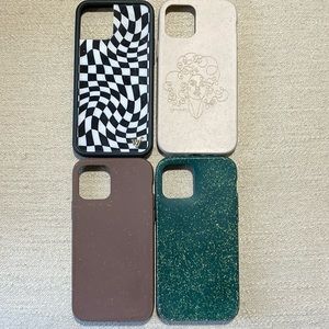 4 IPhone 12/12 Pro cases Pela